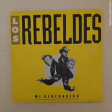 Disques de vinyle: NT LOS REBELDES - MI GENERACION 1988 SPAIN PROMO PROMOCIONAL SINGLE VINILO. Lote 241654805
