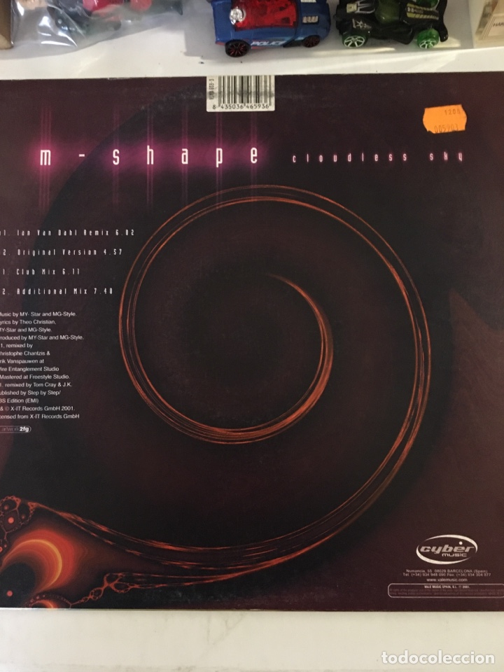 Discos de vinilo: M SHAPE-CLOUDLESS SKY-2001 - Foto 2