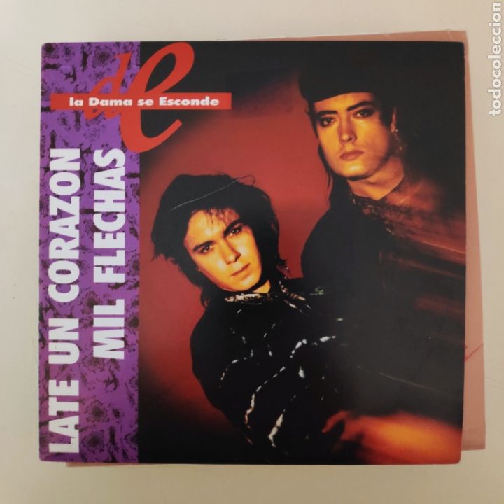 Vinyl-Schallplatten: NT LA DAMA SE ESCONDE - LATE UN CORAZON 1990 PROMO PROMOCIONAL SPAIN SINGLE VINILO