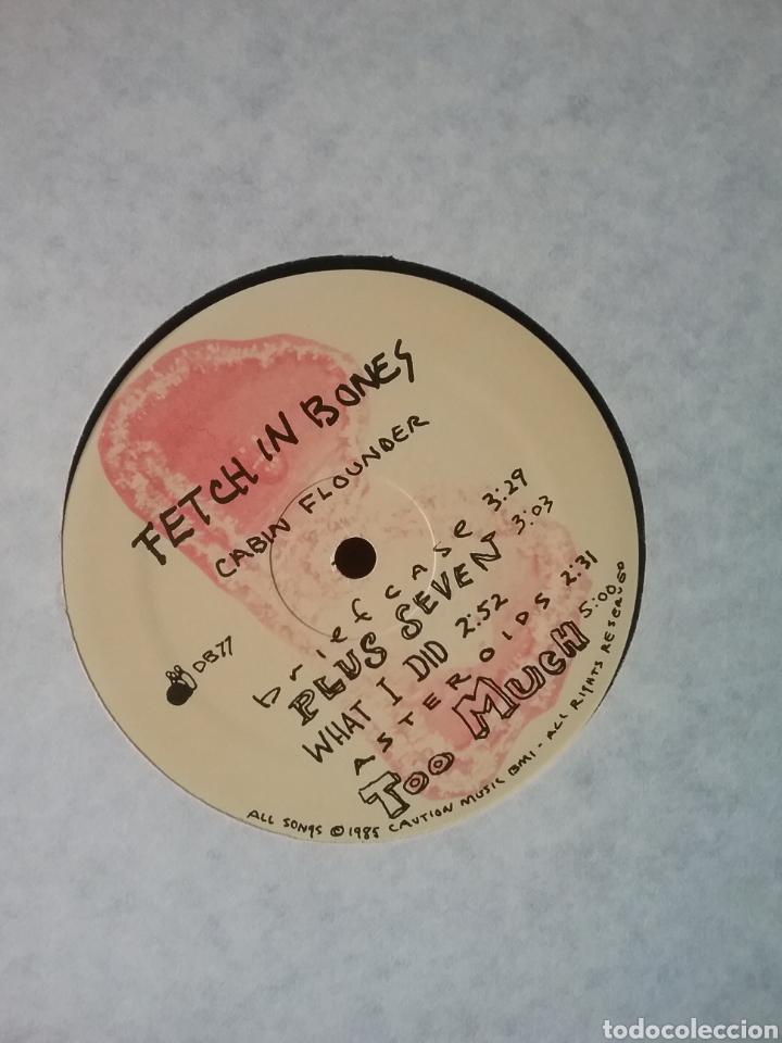 Discos de vinilo: FETCHIN BONES 1985 DB Records...Don Dixon Produce - Foto 3