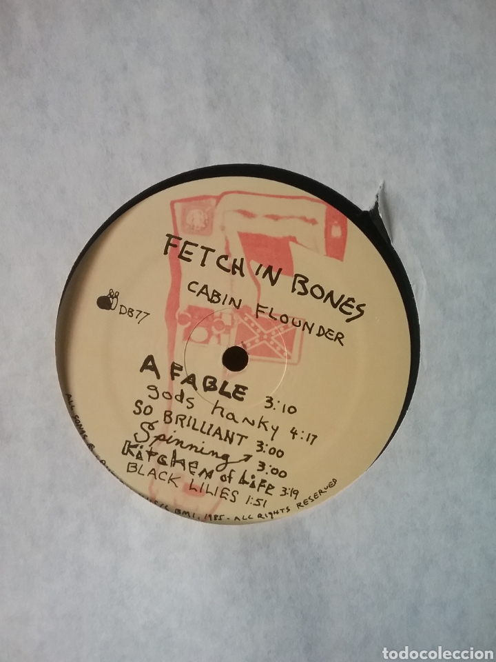 Discos de vinilo: FETCHIN BONES 1985 DB Records...Don Dixon Produce - Foto 4