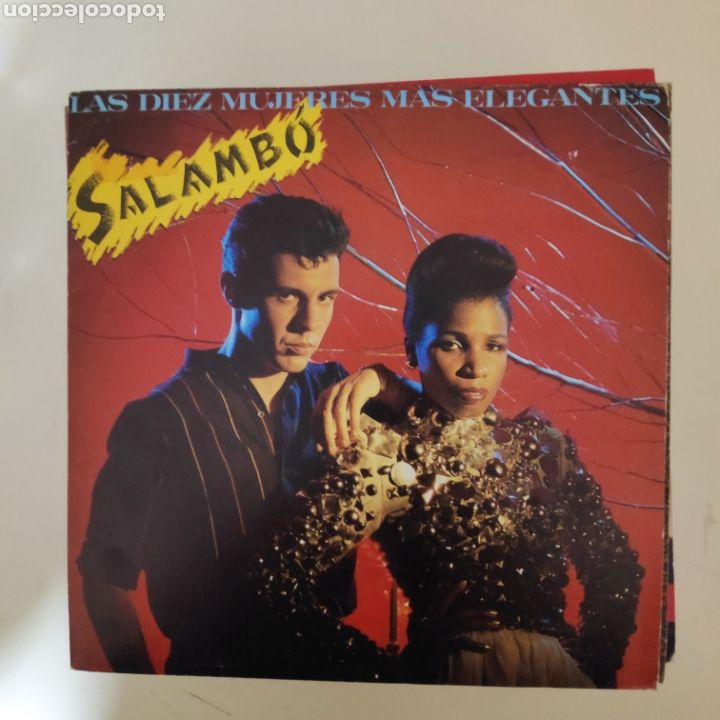 Vinyl-Schallplatten: NT SALAMBO - LAS DIEZ MUJERES MAS ELEGANTES 1983 MOVIDA SPAIN PROMO PROMOCIONAL SINGLE VINILO