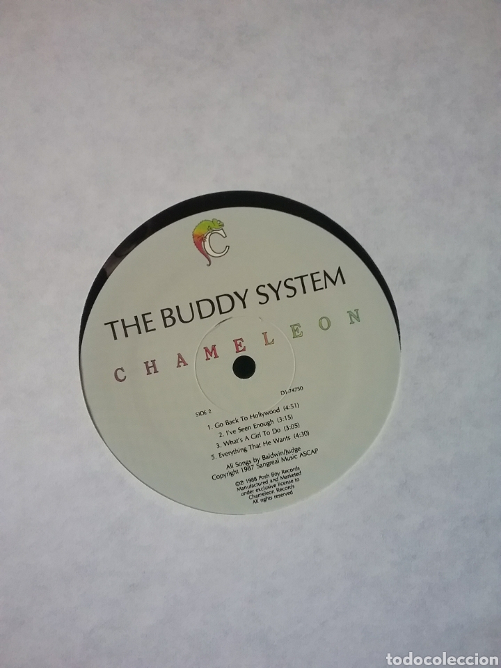 Discos de vinilo: The Buddy System ..1988 Posh Boy Records - Foto 4