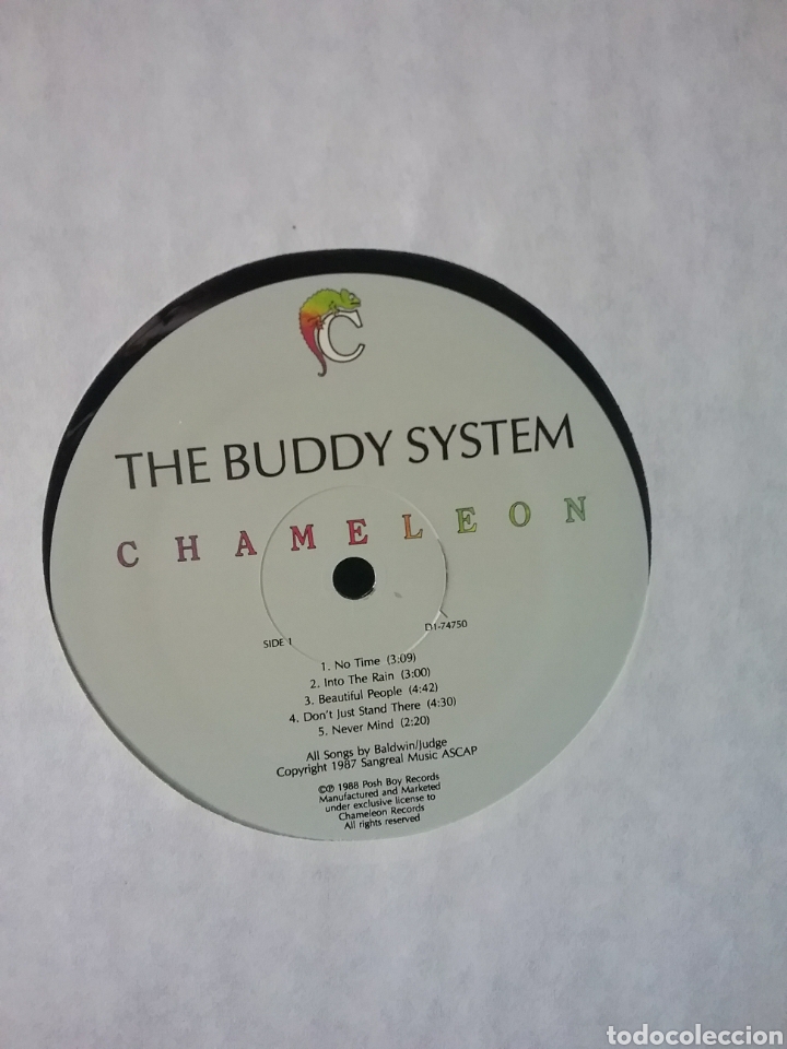 Discos de vinilo: The Buddy System ..1988 Posh Boy Records - Foto 5
