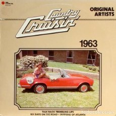 Discos de vinilo: VARIOUS - COUNTRY CRUISIN' 1963 (LP, COMP)