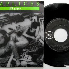 Discos de vinilo: CÓMPLICES - EL TREN / LA DANZA DE LA CIUDAD - SINGLE RCA 1991 BPY. Lote 241735135