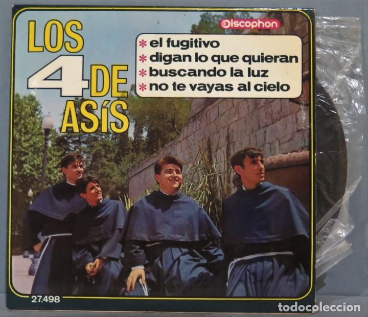 Discos de vinilo: EP. LOS 4 DE AS&Iacute;S. EL FUGITIVO - Foto 1