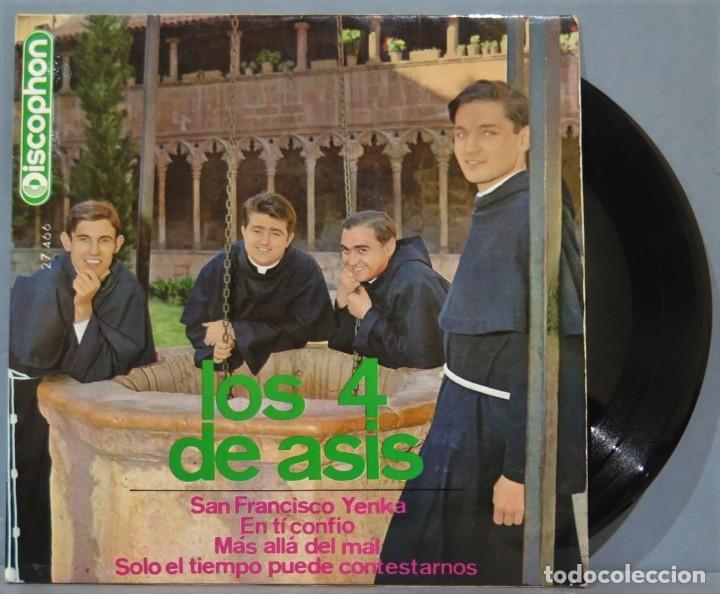 Discos de vinilo: EP. LOS 4 DE ASIS. SAN FRANCISCO YENKA - Foto 1
