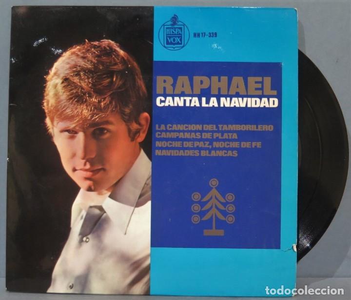Discos de vinilo: EP. RAPHAEL. CANTA LA NAVIDAD - Foto 1