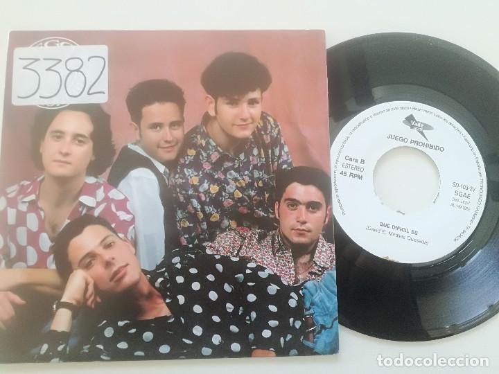 Vinyl-Schallplatten: JUEGOPROHIBIDO - Que Dificil Es -SINGLE VADE RECORDS 1992