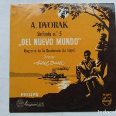 Discos de vinilo: LP A. DVORAK SINFONIA Nº 5 DEL NUEVO MUNDO ORQUESTA DE LA RESIDENCIA LA HAYA ANTAL DORATI. Lote 241854655