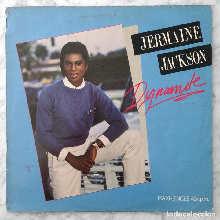 Discos de vinilo: MAXI-SINGLE - JERMAINE JACKSON - DYNAMITE - ARISTA - 1984 - Foto 1