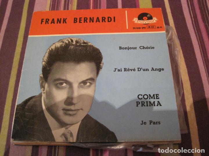 Discos de vinilo: EP FRANK BERNARDI COME PRIMA POLYDOR 20848 SPAIN - Foto 1