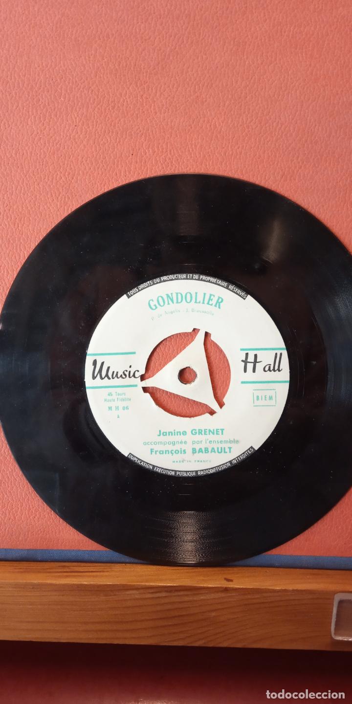 Discos de vinilo: ANGELO PITISY. JANINE GRENET. GONDOLIER. - Foto 1