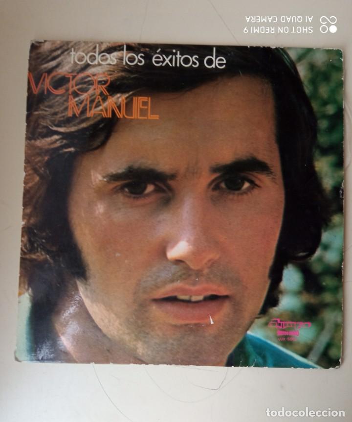 Discos de vinilo: VINILO TODOS LOS &Eacute;XITOS DE V&Iacute;CTOR MANUEL - Foto 1