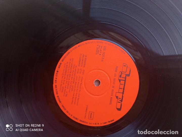 Discos de vinilo: VINILO TODOS LOS &Eacute;XITOS DE V&Iacute;CTOR MANUEL - Foto 3