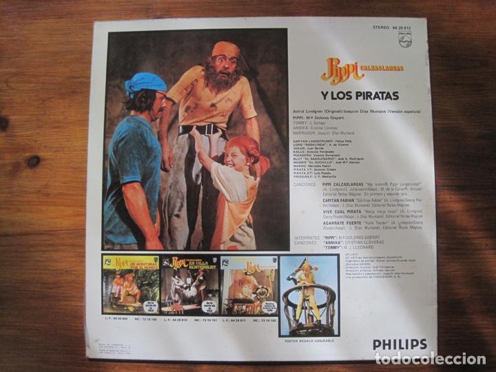 Discos de vinilo: Pippi Calzaslargas y Los Piratas - Foto 2