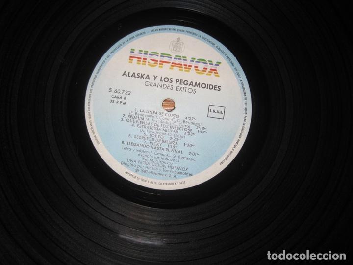 Discos de vinilo: Alaska y Los Pegamoides, Grandes Exitos - Foto 7