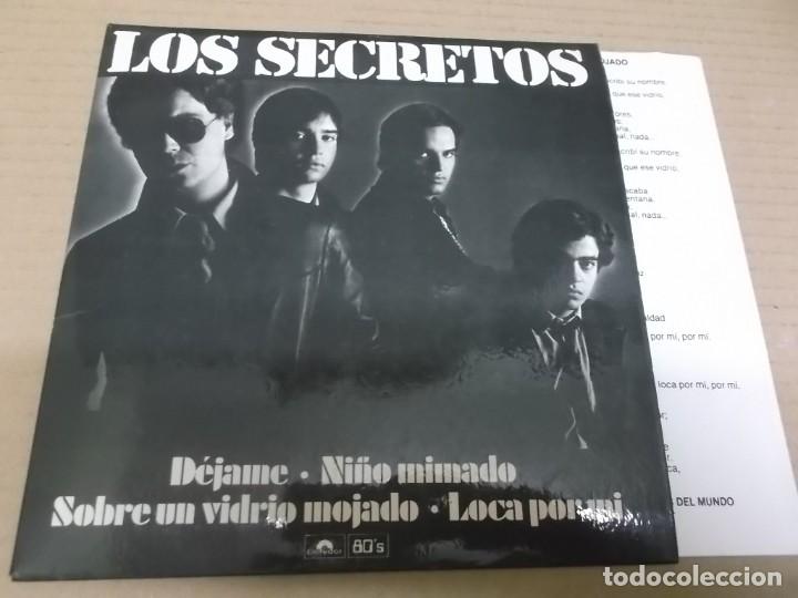 Los Secretos Ep Dejame A O Serie Espec Comprar Discos Ep Vinilos M Sica Grupos
