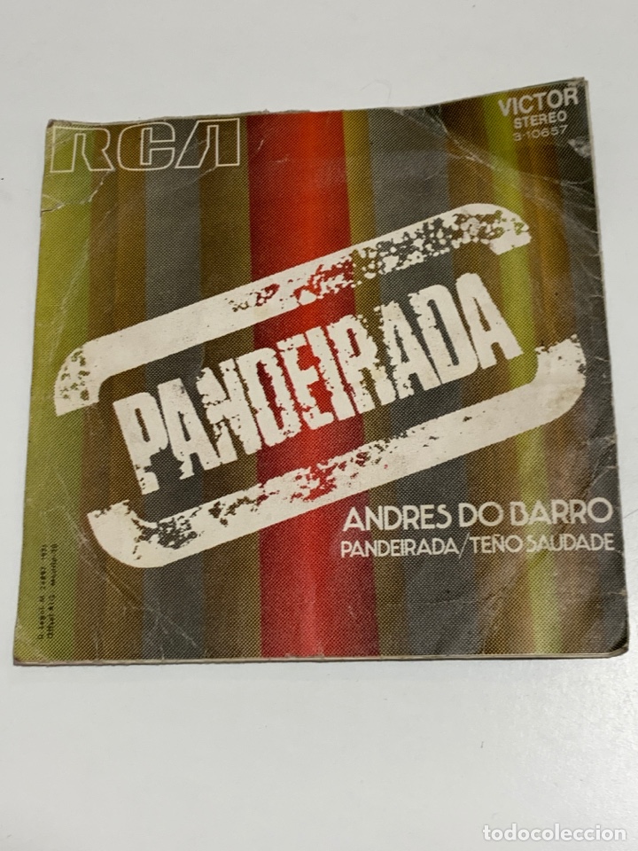 Discos de vinilo: Vinilo ANDRES DO BARRO/ Pandeirada - Foto 2