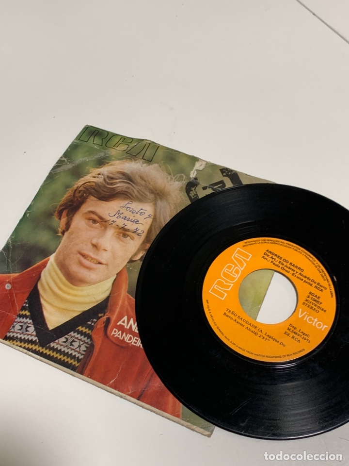 Discos de vinilo: Vinilo ANDRES DO BARRO/ Pandeirada - Foto 3