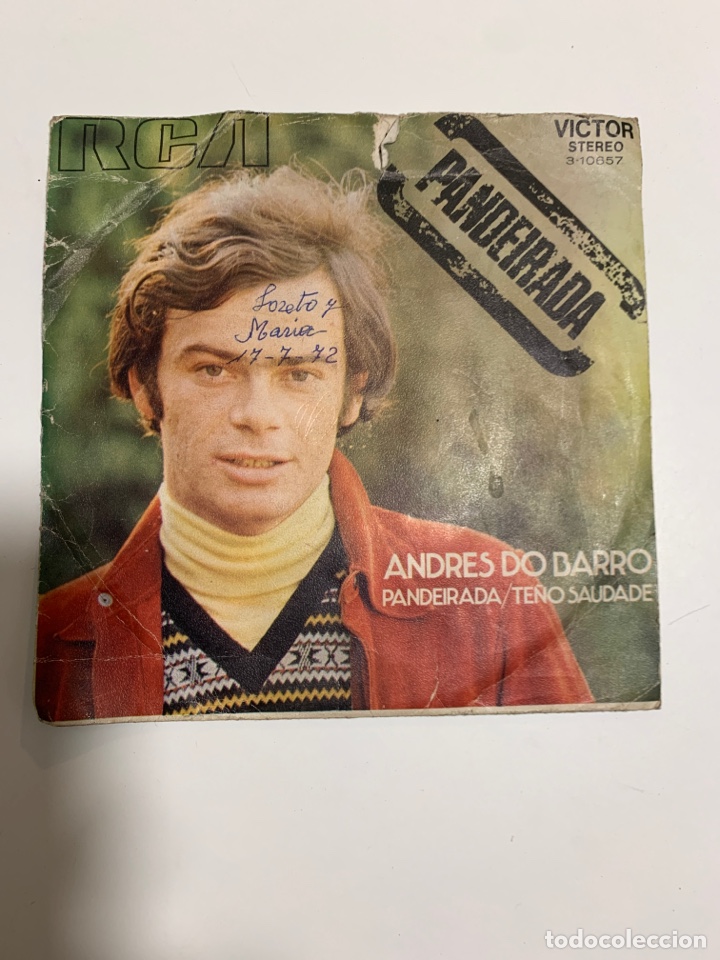 Discos de vinilo: Vinilo ANDRES DO BARRO/ Pandeirada - Foto 1