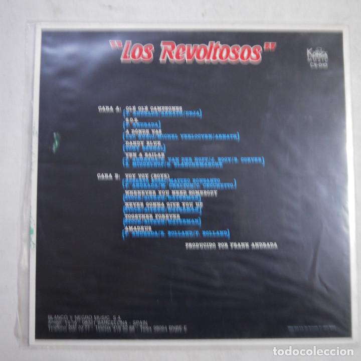 Discos de vinilo: LOS REVOLTOSOS - REVOLTOSOS - LP 1988 - Foto 2