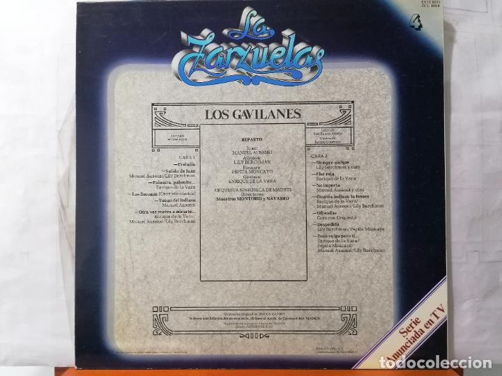 Discos de vinilo: DISCO LP, LA ZARZUELA, LOS GAVILANES - Foto 2