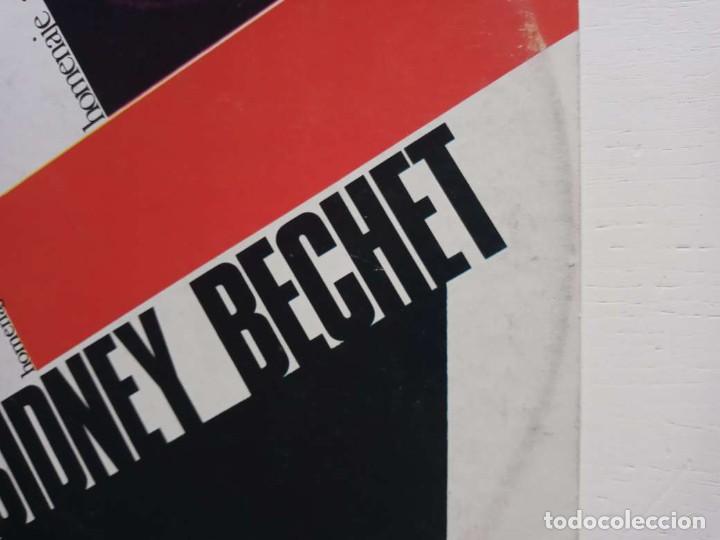 Discos de vinilo: HOMENAJE A SIDNEY BECHET LP 1966 Discophon - Foto 3