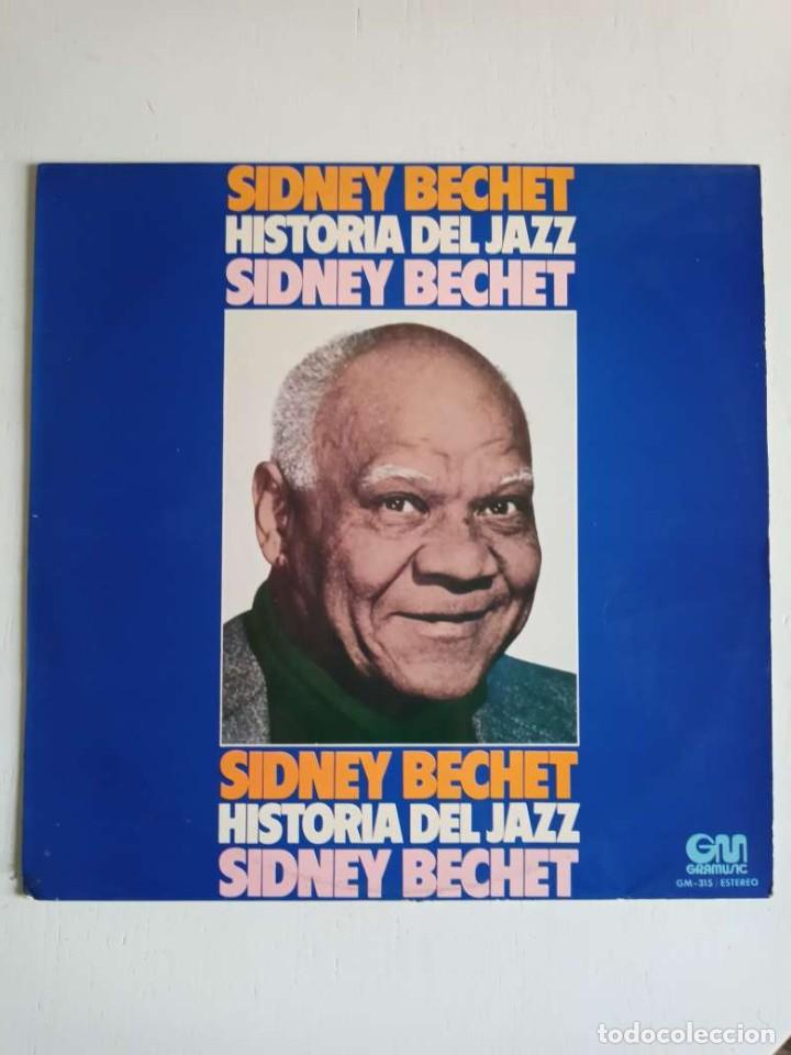 Discos de vinilo: SIDNEY BECHET HISTORIA DEL JAZZ LP 1974 - Foto 1