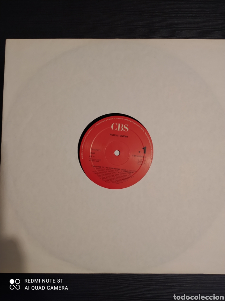 Discos de vinilo: PUBLIC ENEMY WELCOME TO THE TERROR DOME - Foto 3
