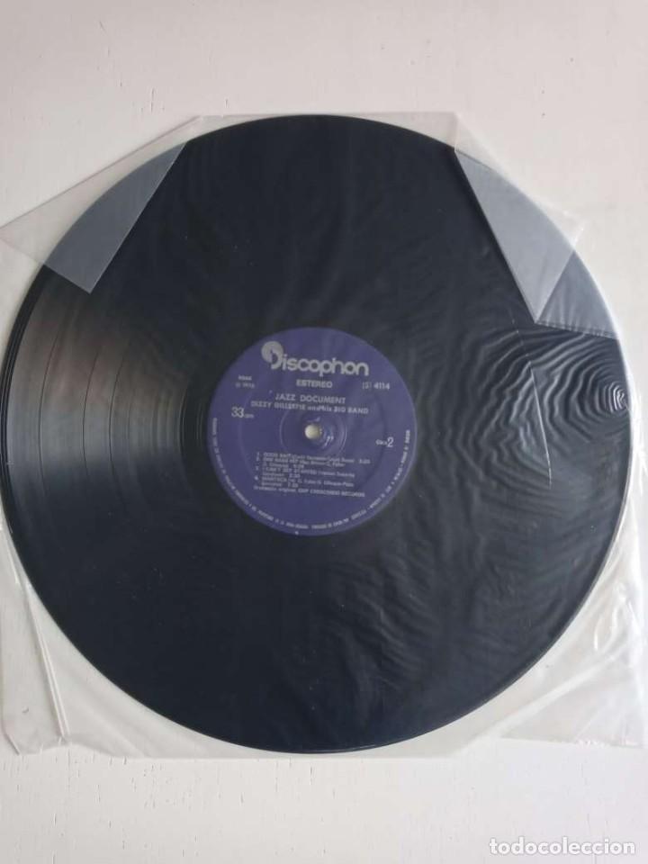Discos de vinilo: DIZZY GILLESPIE BIG BAND. JAZZ DOCUMENT. DISCOPHON 1973 - Foto 2