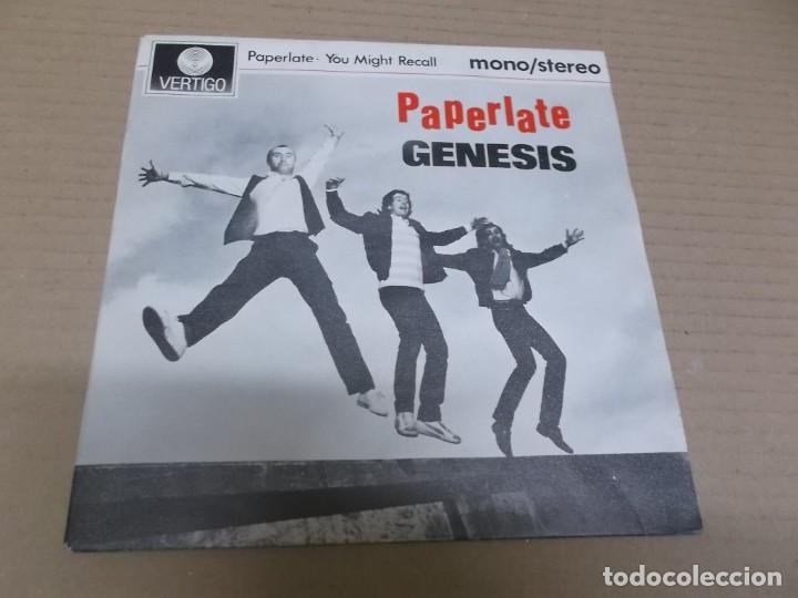 Discos de vinilo: GENESIS (SN) PAPERLATE A&Ntilde;O 1982 - Foto 1