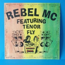 Discos de vinilo: REBEL MC FEATURING TENOR FLY ‎– THE WICKEDEST SOUND / VINYL, 12 WANTX 40