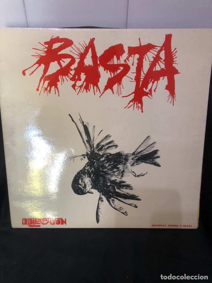 Discos de vinilo: Disco vinilo grupo BASTA Coleccionable - Foto 1
