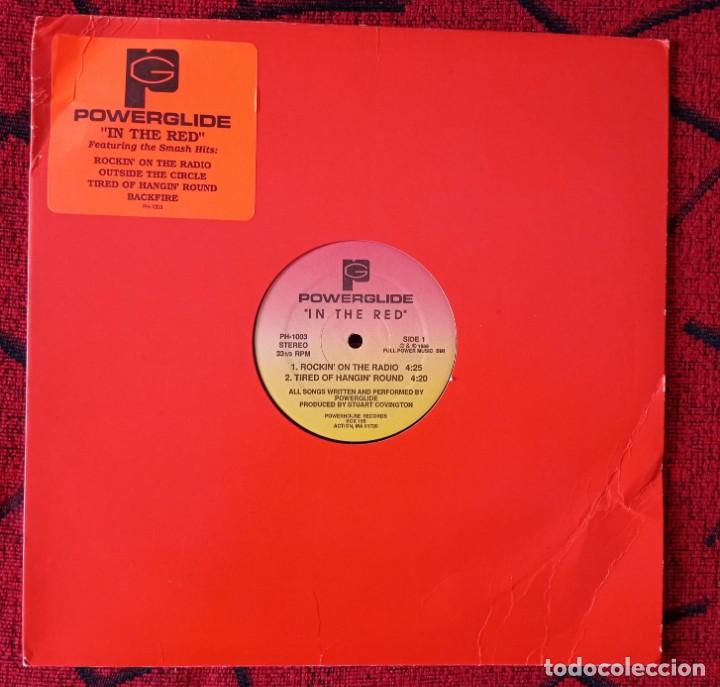Discos de vinilo: POWERGLIDE ** In The Red ** VINILO MAXI EP ORIGINAL 1988 USA LP
