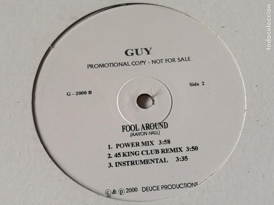 Discos de vinilo: Guy - Fool Around - 2000 - Foto 2