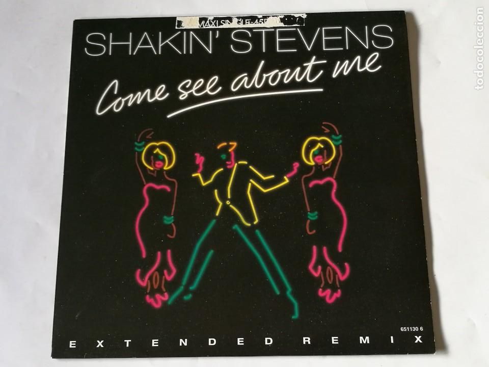 Discos de vinilo: Shakin Stevens - Come See About Me - 1987 - Foto 1