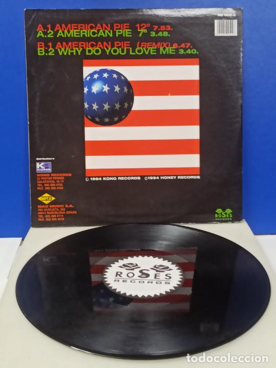 Discos de vinilo: MAXI SINGLE DISCO VINILO LOCAL HERO AMERICAN PIE - Foto 2