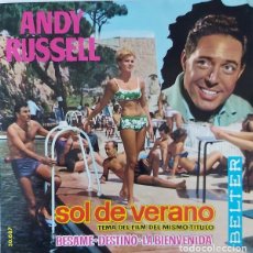 Discos de vinilo: ANDY RUSSELL ‎– SOL DE VERANO. Lote 242154640
