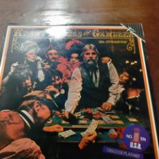Discos de vinilo: ANTIGUO DISCO VINILO LP KENNY ROGERS THE GAMBLER N1 EN USA DISCO PLATINO