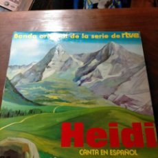 Discos de vinilo: ANTIGUO DISCO VINILO HEIDI CANTA EN ESPAÑOL CAPITULOS 3, 4 Y 5 BANDA ORIGINAL RTVE
