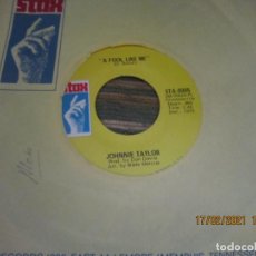 Discos de vinilo: JOHNNIE TAYLOR - JODY GOT YOUR GIRL AND GONE - SINGLE ORIGINAL U.S.A. - STAX 1970 - MUY NUEVO (5). Lote 242339215