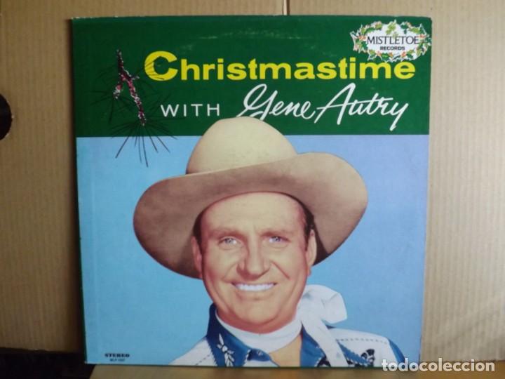 Discos de vinilo: GENE AUTRY ---- CHRISTMASTIME - Foto 1