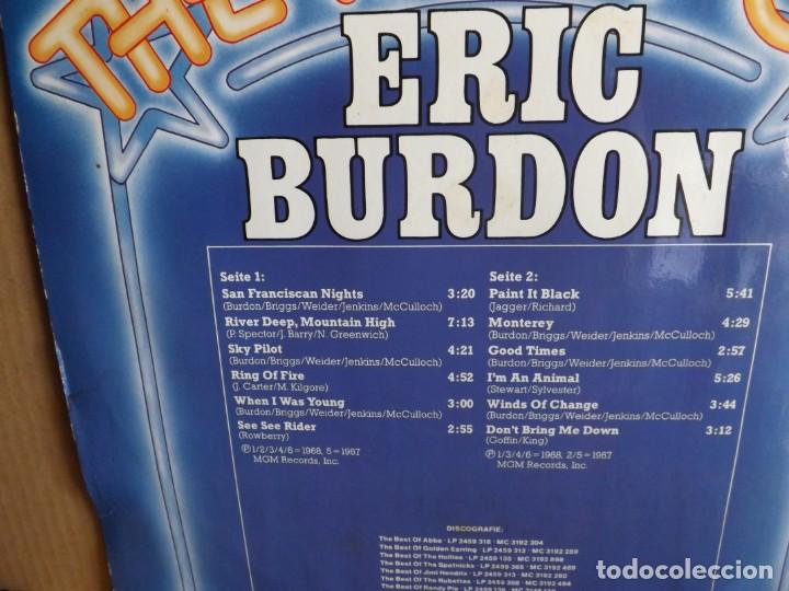 Discos de vinilo: ERIC BURDON --- THE BEST OF - Foto 2