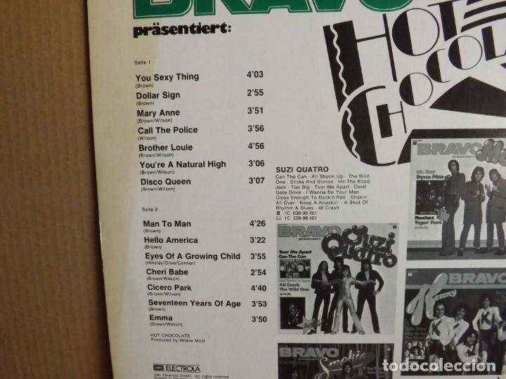 Discos de vinilo: HOT CHOCOLATE ---- BRAVO - Foto 2