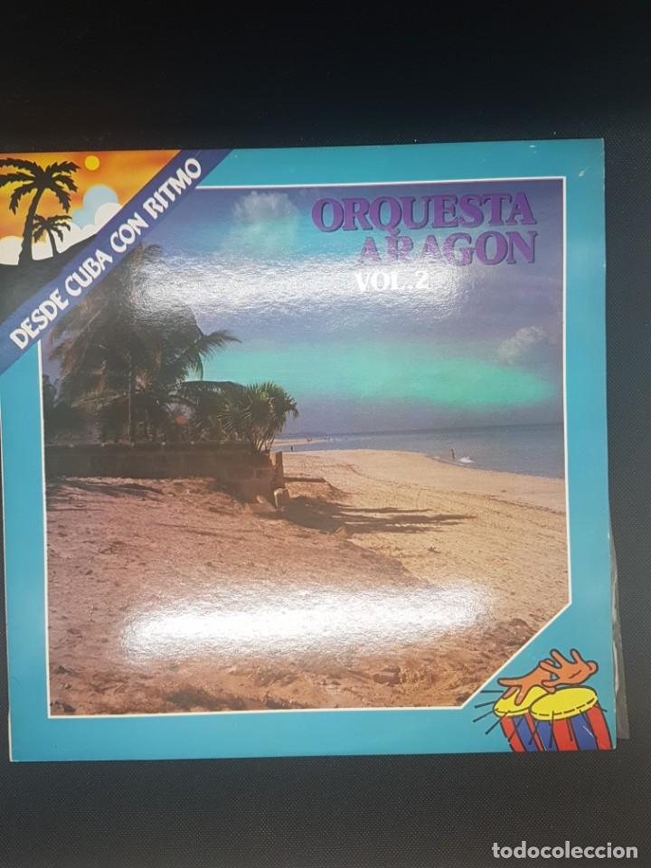 Discos de vinilo: Orquesta Arag&oacute;n Cuba 2 Vinilos - Foto 1