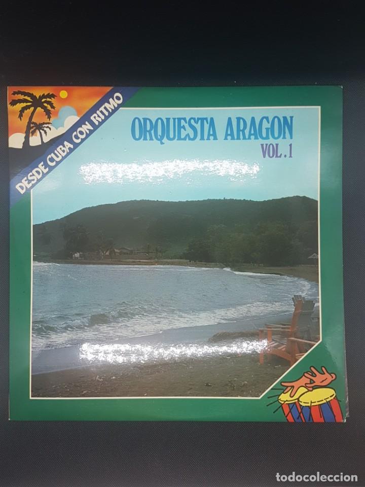 Discos de vinilo: Orquesta Arag&oacute;n Cuba 2 Vinilos - Foto 2