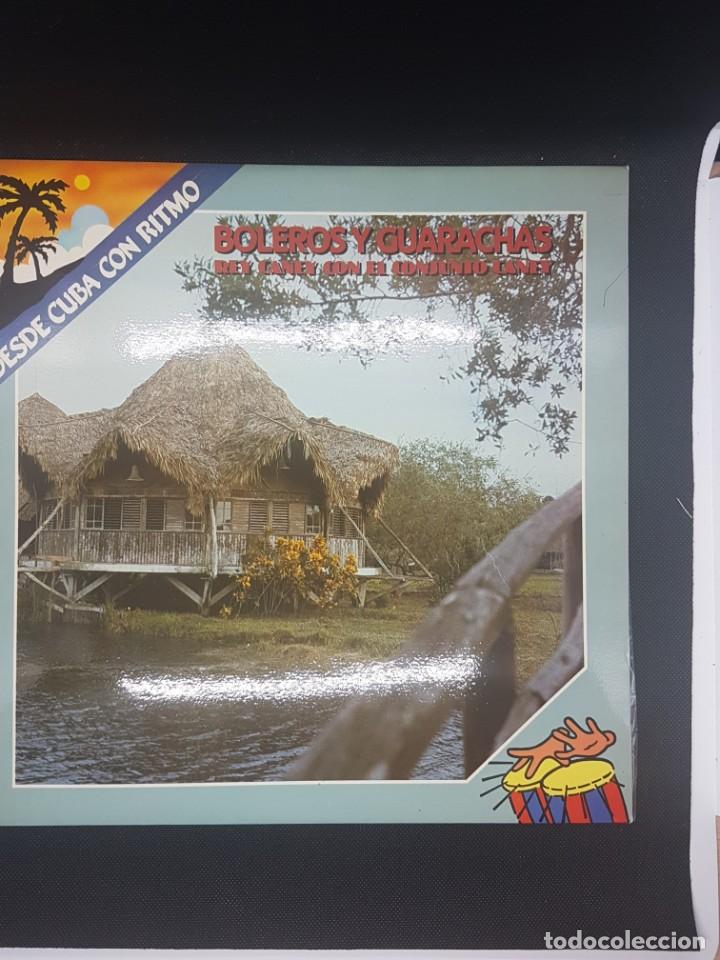 Discos de vinilo: Rey Caney con el conjunto Caney - Boleros y Guarachas - Foto 1