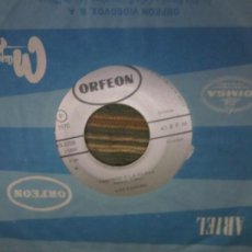 Discos de vinilo: LOS KASSINO - JUGO DE PIÑA / VAMONOS A LA PLAYA SINGLE ORIGINAL MEXICO - ORFEON RECORDS 1970. Lote 242380565
